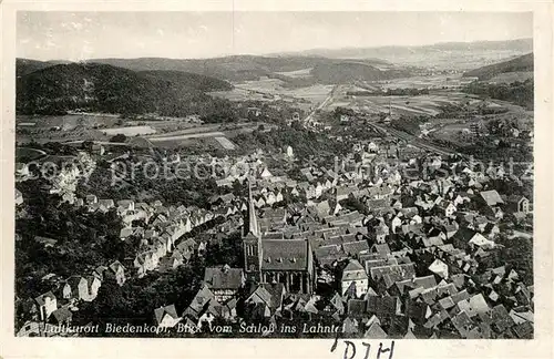 AK / Ansichtskarte Biedenkopf Blick vom Schloss Biedenkopf