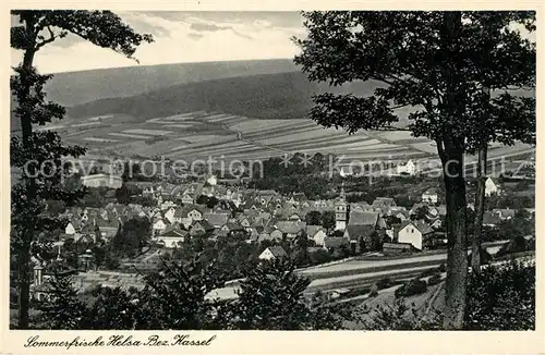 AK / Ansichtskarte Helsa Panorama Helsa