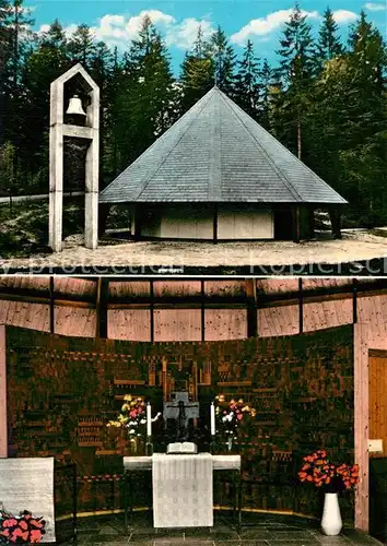 AK / Ansichtskarte Sand_Buehl Kapelle zum Guten Hirten Sand_Buehl