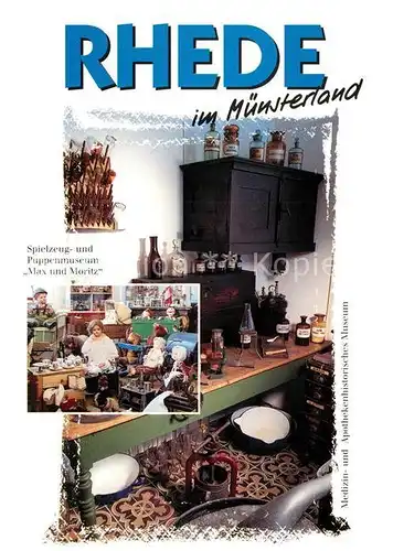 AK / Ansichtskarte Rhede_Westfalen Spielzeug und Puppenmuseum Max und Moritz Details Rhede_Westfalen