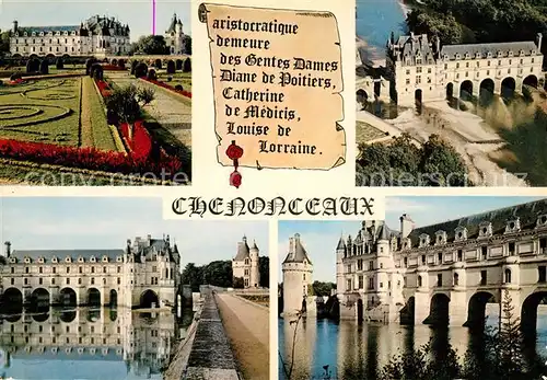 AK / Ansichtskarte Chenonceaux_Indre_et_Loire Le Chateau Chenonceaux_Indre