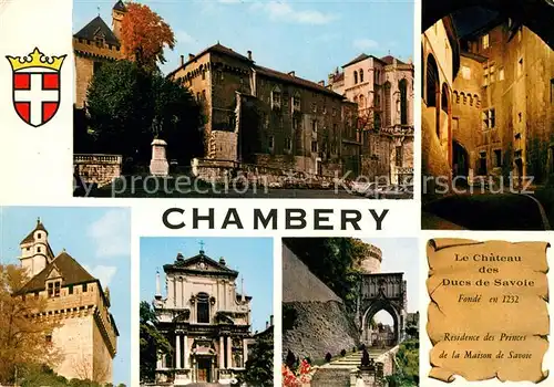 AK / Ansichtskarte Chambery_Savoie Le Chateau des Ducs de Savoie  Chambery Savoie