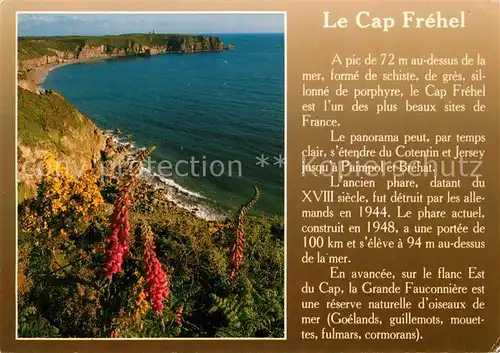 AK / Ansichtskarte Cap_Frehel_Cotes_d_Armor_Bretagne Anse de Sevigne et le Cap Cap_Frehel