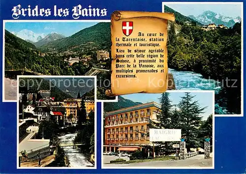 AK / Ansichtskarte Brides les Bains Tarentaise Station thermale et touristique Brides les Bains