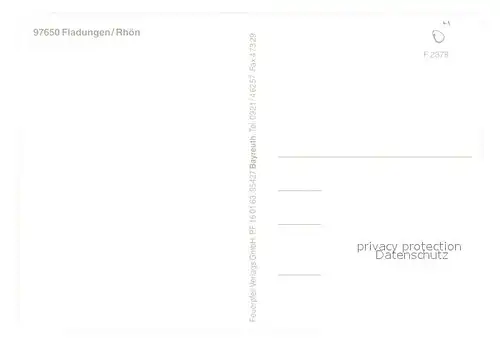 AK / Ansichtskarte Fladungen Panorama Naturpark Rhoen Fladungen