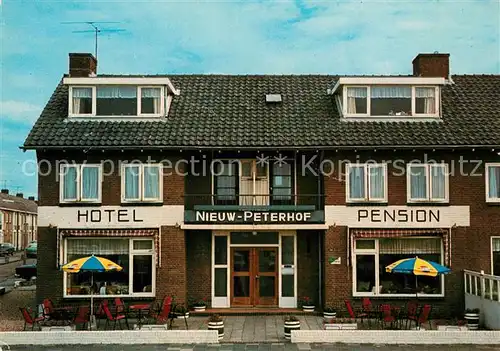 AK / Ansichtskarte Noordwijk_aan_Zee  Hotel Pension Nieuw Peterhof Noordwijk_aan_Zee 
