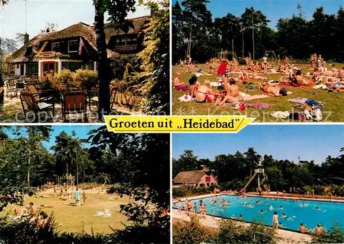 AK / Ansichtskarte Epe Heidebad Hotel Restaurant Freibad Epe