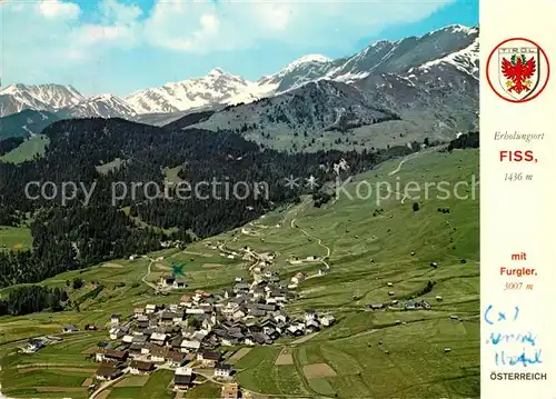 AK / Ansichtskarte Fiss_Tirol Fliegeraufnahme Fiss_Tirol