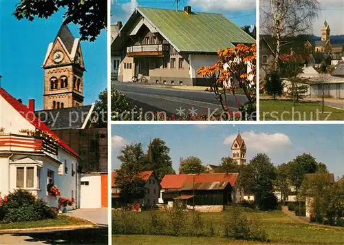 AK / Ansichtskarte Mehlmeisel Ortsmotive mit Kirche Erholungszentrum im Fichtelgebirge Mehlmeisel