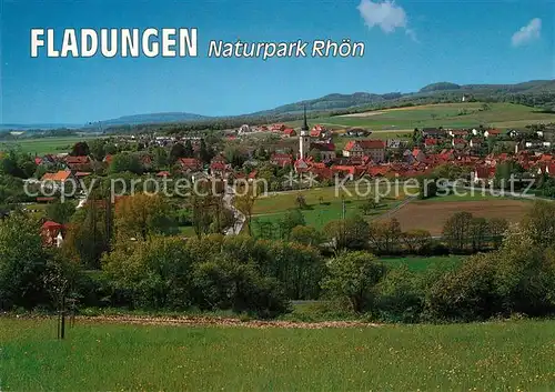 AK / Ansichtskarte Fladungen Panorama Naturpark Rhoen Fladungen