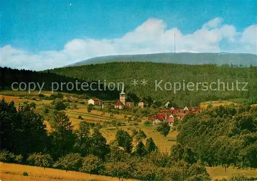 AK / Ansichtskarte Burgwallbach Landschaftspanorama Burgwallbach