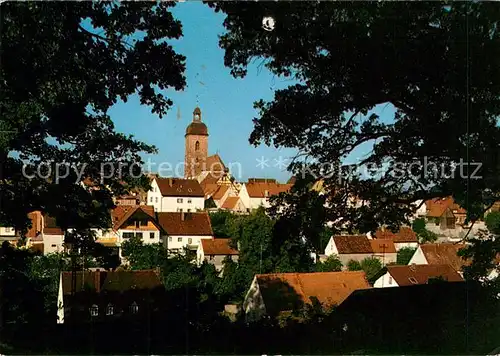 AK / Ansichtskarte Rosstal_Rosstal 1000jaehrige Markt Ortsmotiv mit Kirche Rosstal_Rosstal