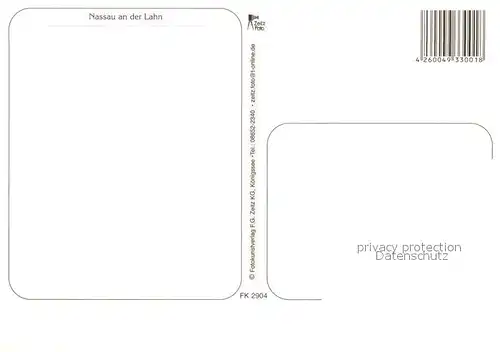 AK / Ansichtskarte Nassau_Bad Panorama Lahnpartie Kirche Fachwerk Rathaus Nassau_Bad