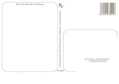 AK / Ansichtskarte Nassau_Bad Lahnpartie Nassau_Bad