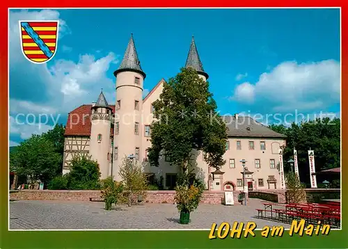 AK / Ansichtskarte Lohr_Main Schloss Lohr_Main
