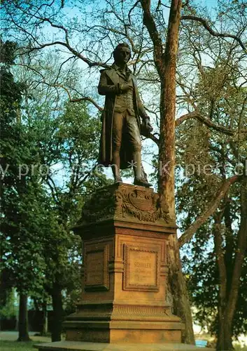 AK / Ansichtskarte Marbach_Neckar Schiller Denkmal auf der Schillerhoehe Marbach Neckar