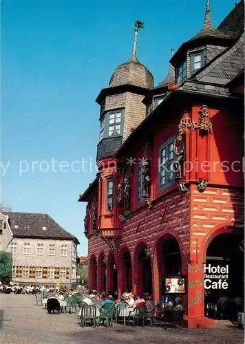 AK / Ansichtskarte Goslar Kaiser Worth Hotel Restaurant Cafe Goslar
