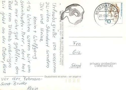 AK / Ansichtskarte Grossenbrode_Ostseebad Kirche Denkmal Strand Segeln Fehmarnsundbruecke Grossenbrode_Ostseebad