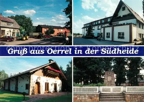 AK / Ansichtskarte Oerrel_Wittingen_Niedersachsen Dorfmotive Oerrel_Wittingen