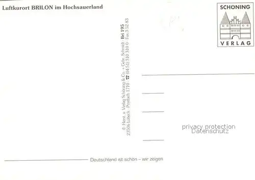 AK / Ansichtskarte Brilon Stadttor Brunnen Rathaus Brilon