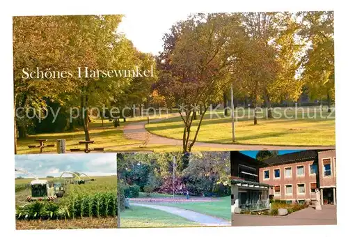 AK / Ansichtskarte Harsewinkel Park Landwirtschaft  Harsewinkel