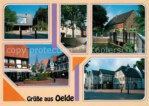 AK / Ansichtskarte Oelde Stadtansichten Brunnen Oelde