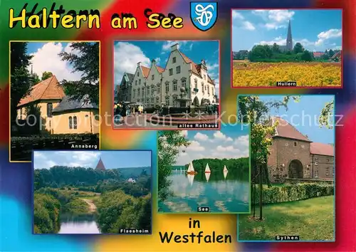 AK / Ansichtskarte Haltern_See Annaberg Altes Rathaus Hullern Flaesheim See Sythen Haltern See