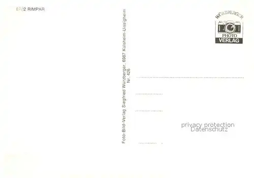 AK / Ansichtskarte Rimpar Schloss Grumbach Rimpar