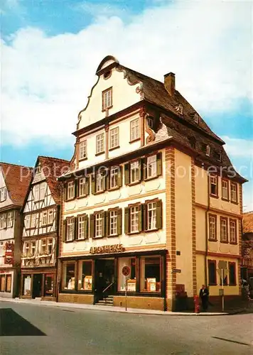 AK / Ansichtskarte Butzbach Joutz sches Barockhaus 18. Jhdt. Henkelmann sches Fachwerkhaus um 1600 Butzbach