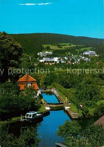 AK / Ansichtskarte Bad_Sooden Allendorf Panorama Werra und Bad Sooden Bad_Sooden Allendorf