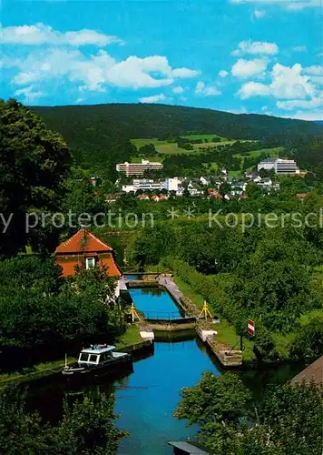 AK / Ansichtskarte Bad_Sooden Allendorf Panorama Werra und Bad Sooden Bad_Sooden Allendorf