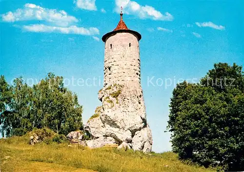 AK / Ansichtskarte Waischenfeld Steinerner Beutel Turm Fraenkische Schweiz Waischenfeld
