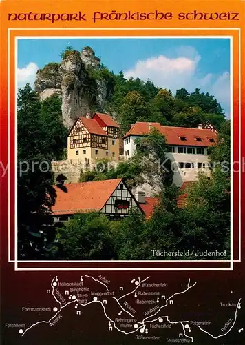 AK / Ansichtskarte Tuechersfeld Judenhof Felsendorf Naturpark Fraenkische Schweiz Tuechersfeld