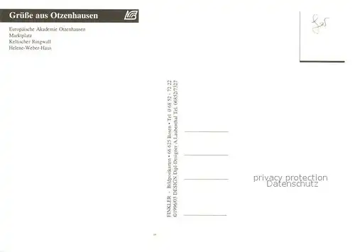 AK / Ansichtskarte Nonnweiler Marktplatz Keltischer Ringwall Helene Weber Haus Nonnweiler