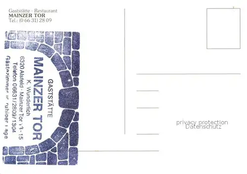 AK / Ansichtskarte Alsfeld Marktplatz Rathaus Fachwerkhaus Gaststaette Restaurant Mainzer Tor Alsfeld