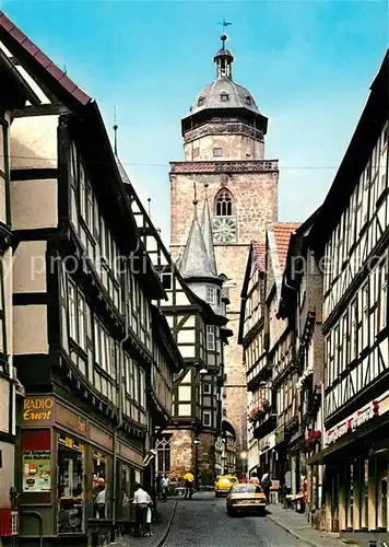 AK / Ansichtskarte Alsfeld Obere Fuldergasse Fachwerkhaeuser Altstadt Alsfeld