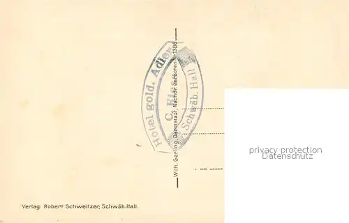 AK / Ansichtskarte Schwaebisch_Hall Marktplatz und Michaeliskirche Schwaebisch Hall