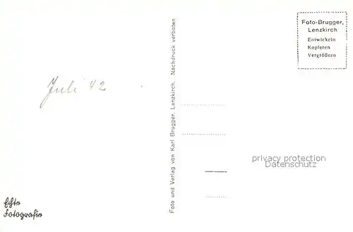 AK / Ansichtskarte Lenzkirch Blick von der Saentisblickhuette Lenzkirch