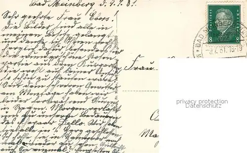 AK / Ansichtskarte Bad_Meinberg Partie im Kurpark Bad_Meinberg