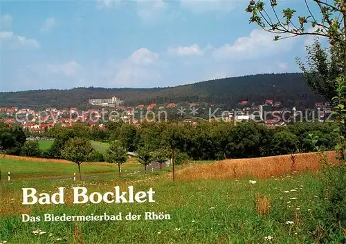 AK / Ansichtskarte Bad_Bocklet Panorama Biedermeierbad der Rhoen Bad_Bocklet