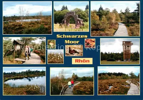 AK / Ansichtskarte Rhoen_Region Naturschutzgebiet Schwarzes Moor Rhoen Region