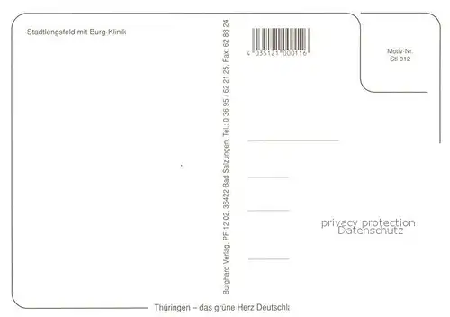 AK / Ansichtskarte Stadtlengsfeld Burg Klinik Fachwerkhaeuser Rhododendron Stadtlengsfeld