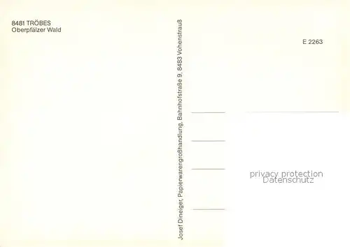 AK / Ansichtskarte Troebes Ortsansicht mit Kirche Berglerweiher St Johannes Dorfplatz Kapelle Dorfbrunnen Troebes