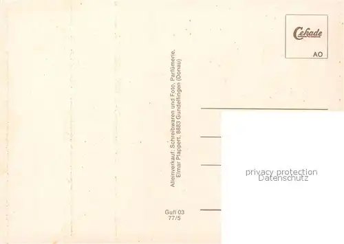 AK / Ansichtskarte Gundelfingen_Donau Hauptstrasse Spitalkirche Stadion Marktplatz Hallenbad Chronik Gundelfingen Donau