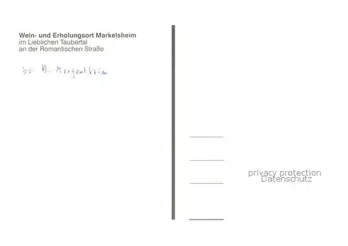 AK / Ansichtskarte Markelsheim Panorama Taubertal Volkstanz Trachten Weintrauben Markelsheim