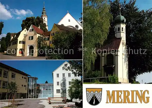 AK / Ansichtskarte Mering Torhaus Kirche Mering