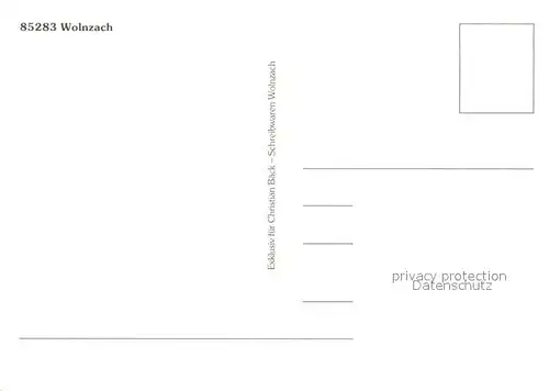 AK / Ansichtskarte Wolnzach Ortsmotiv mit Kirche Landschaftspanorama Wolnzach