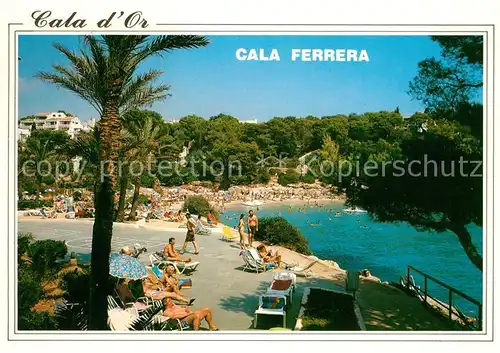 AK / Ansichtskarte Cala_Ferrera Bucht Strand 