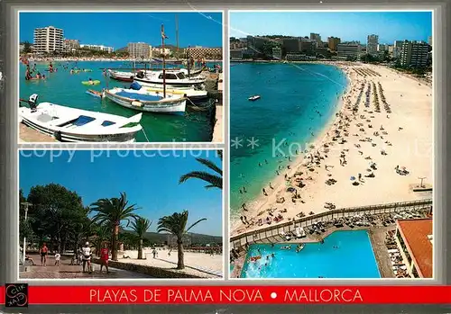AK / Ansichtskarte Palma_de_Mallorca Imagenes de Baleares Hafen Strand Promenade Palma_de_Mallorca
