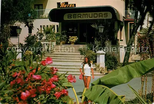 AK / Ansichtskarte Palma_Nova_Mallorca Hotel Bermudas Palma_Nova_Mallorca